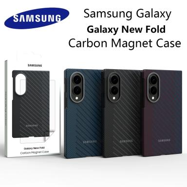 For Samsung Galaxy Magsafe Case For Z Fold 8 magnetic attraction function carbon fiber texture Shockproof Full Cover