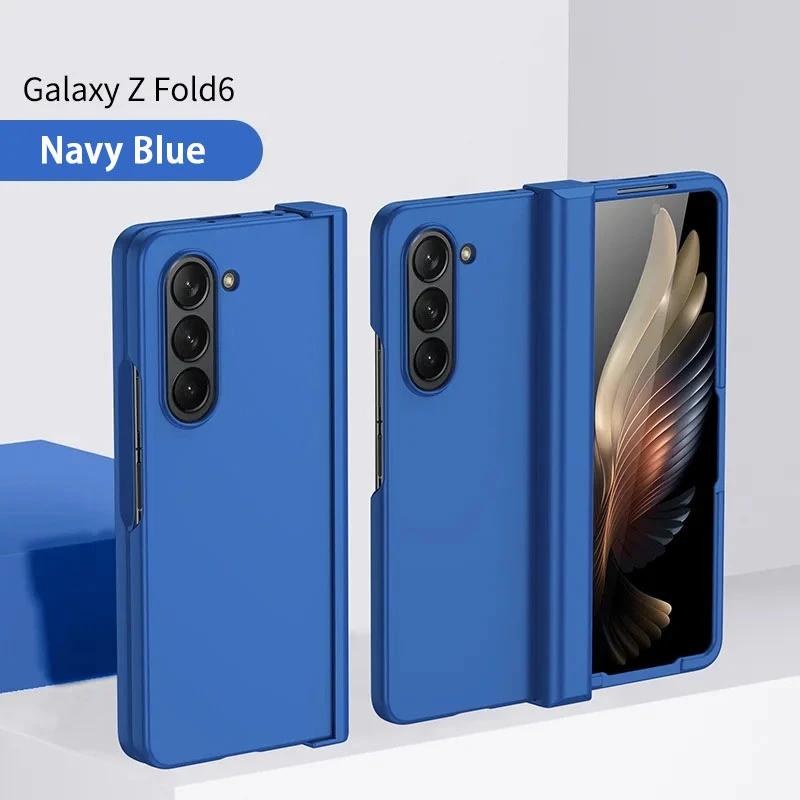 Shockproof Hard Shell Hinge Protection Phone Case for Samsung Z Fold 6 5 4 3 Fold6 Fold5 Fold4 Holder Full Protective Back Cover