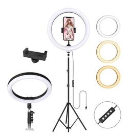 Tygot Professional Led Ring Light With 7 Feet Tripod Stand For Mobile Phones &amp; Camera, 3 Temperature Mode Dimmable Lighting, Photo-Shoot, Video Shoot, Makeup &amp; More