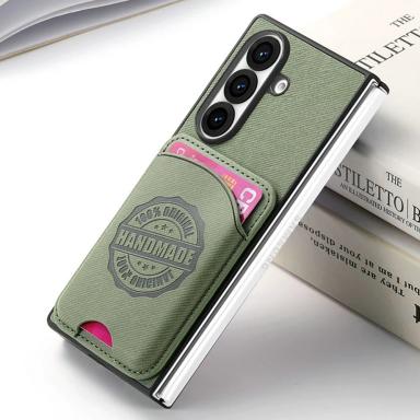 Z Fold7 5G 2025 2In1 Detachable Leather Card Case For Samsung Galaxy Z Fold 7 Magnet Back Cover For Galaxy Z fold 6 5 4 3 Funda