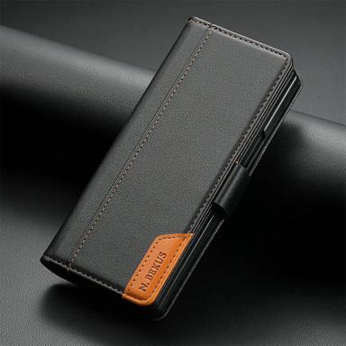 Luxury Case for Samsung Galaxy Z Fold 7 5G 2025 Leather Wallet Magnetic Book Armor Coque Samsung Z Fold 3 4 5 6 Fold7 Flip Cover