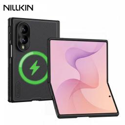 For Samsung Galaxy Z Fold 8 MagSafe Wide Case NILLKIN Super Frosted Pro Anti Shockproof Magnetic Back Cover For Samsung Z Fold 8