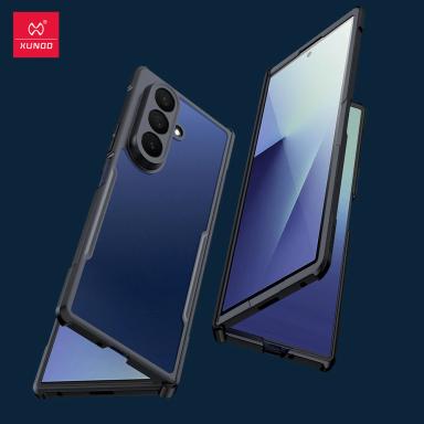 Xundd For Samsung Galaxy Z Fold 7 Case Z Fold 6 5 4 3 Airbag Shockproof Shell with Screen Protection Anti-fingerprintz 플립7