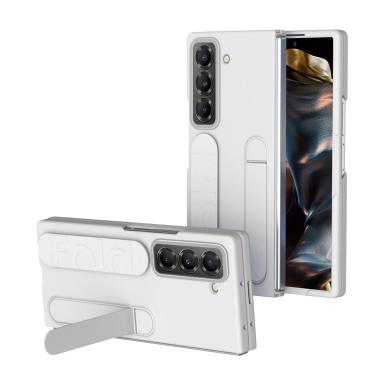Silicone Wristband Phone Case For Samsung Galaxy Z Fold 6 5 4 3 SE Protective Cover With Stand W25 Silicone Grip Phone Case