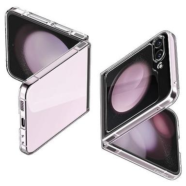 Air Skin For Samsung Galaxy Z Flip 5 Case, Transparent Galaxy Z Flip 5 Back Cover - Crystal Clear