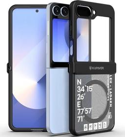 Gps Edition Back Cover Case Compatible With Magsafe, Magnetic Case For Galaxy Z Flip 6