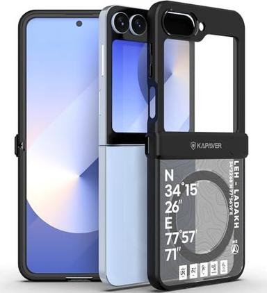Gps Edition Back Cover Case Compatible With Magsafe, Magnetic Case For Galaxy Z Flip 6