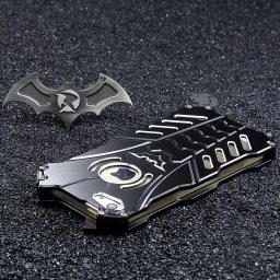 New Armored Metal Aluminum Heat Dissipation Case for iPhone 16 Pro Max 11 12 13 14 15 Pro Max Plus Shock Resistant Cover