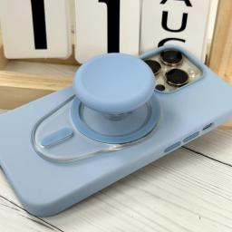 Oval Magnetic CellPhone Grip Holder Grip Tok Socket Pocket Finger Ring Stand for iPhone Folding Smart phone P-Socket Grip Tok