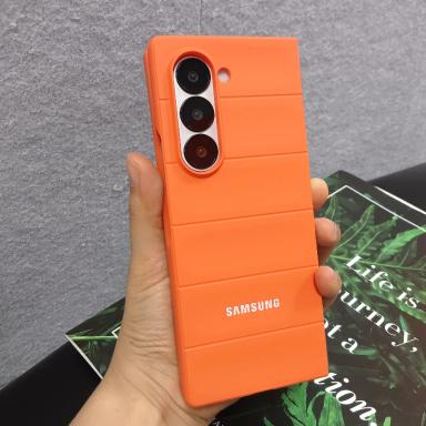 Skin Feel Phantom Shield Case For Samsung Galaxy Z Fold 7 6 5 4 3 Fold7 Fold6 2-piece Set Protective Shockproof Back Cover