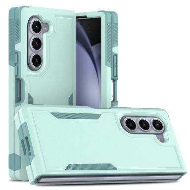 Military Shockproof Armour Phone Case for Samsung Z Fold 7 6 5 4 Fold6 Fold4 ZFold6 ZFold4 Double Layer Protective Back Cover