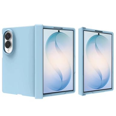 For Samsung Galaxy Z Fold 8 Slim Matte Skin Feel Pure Color Hinge Protection Case for Samsung Z Fold8 Ultra ZFold8 Wide Cover