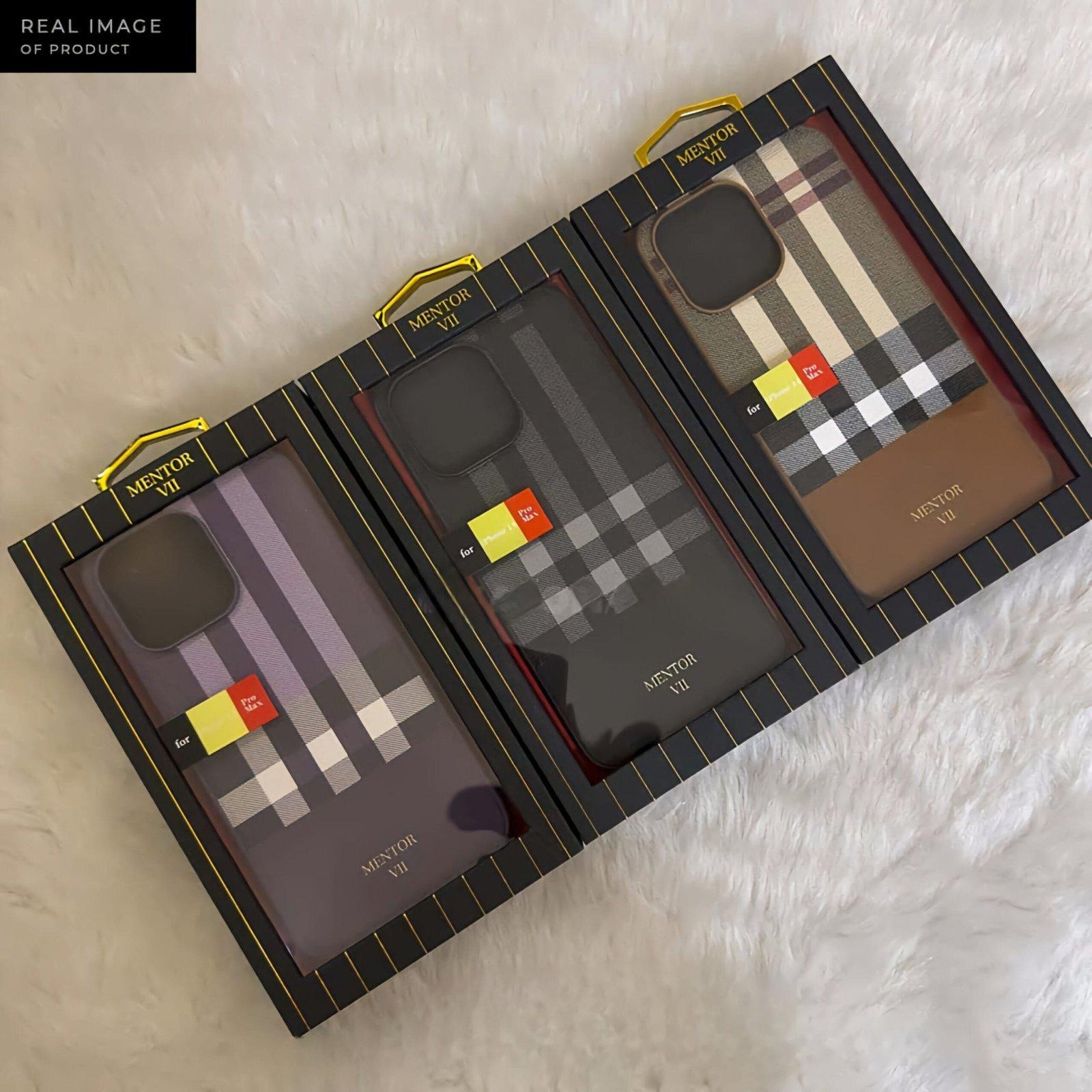 Innovative Mentor VII Series Luxury Cover for iPhone 13 Pro Max | 3 Variations