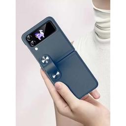 Back Cover For Samsung Galaxy Z Flip 4 / Flip4 5G Light Weight Adjustable Strap Bracket Protective Case