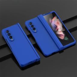 Fashion Candy Color Shockproof PC Material Case For Samsung Galaxy Z Fold 7 6 5 4 3 5G with Hinge Slim Folding Protection Cover