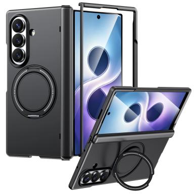 360° Magnetic Bracket Case For Samsung Galaxy Fold8 Ultra / Fold 8 / Fold 7 For Magsafe Hinge Protect Shockproof Stand Cover