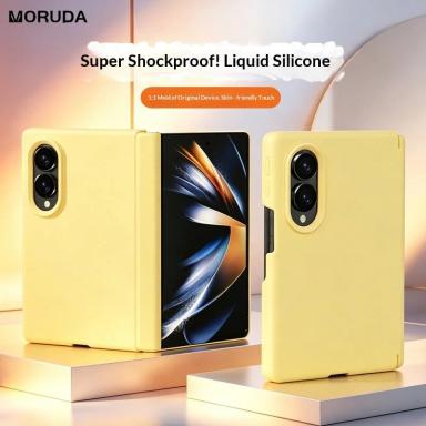 for Samsung zfold8 Fashion Liquid Silicone Matte Case for Samsung Galaxy Z Fold 8 Ultra Pure Color Shockproof Thin Back Cover