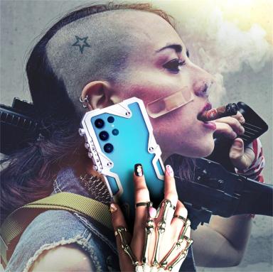 Metal Bumper Case For Samsung Galaxy S22 S23 S25 Ultra S20 S21 S22 S23 S24 Plus Note 20 S24 Ultra Aluminum Cover Shockproof Case