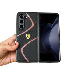 Back Cover Case For Samsung Galaxy Z Flip5 Shockproof Protective Luxurious Quilted Supercar Case For Men & Boys