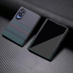 Luxury Magnetic PC Carbon Fiber Case for Samsung Z Fold 8 7 6 5 4 3 Shockproof Magsafe Screen Protector With Tempered Glass Film