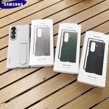 Fold 7 Standing Case Samsung Z Fold7 Hard PC Phone Full Protective Bracket Cover Skin Feel Shockproof Shell For Galaxy ZFold7 5G