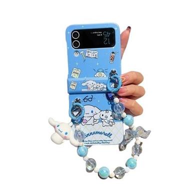 Back Cover Case For Samsung Galaxy Z Flip5 Scratch Resistant Anti-Slip Tpu Shockproof Protective Durablecute Candy Hello Kitty Kuromi Case For Girls & Women