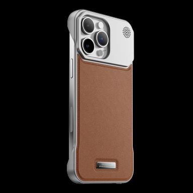 Luxury Magnetic Leather Aromatherapy Phone Case For iPhone 11 12 13 14 15 16 17 Pro Max Plus Wireless Charging Borderless Cover