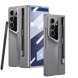 For Samsung Galaxy Z Fold7 Case Hard PC Matte Slim With Pen Film Protective Back Cover Case For Samsung Z Fold 7 Phone Shell