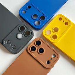 For iPhone 17 16 Pro Max iPhone 17 Air iPhone 16 Plus Case Shockproof Cover Promotion TPU Soft Luxtury Silicone Phone Case