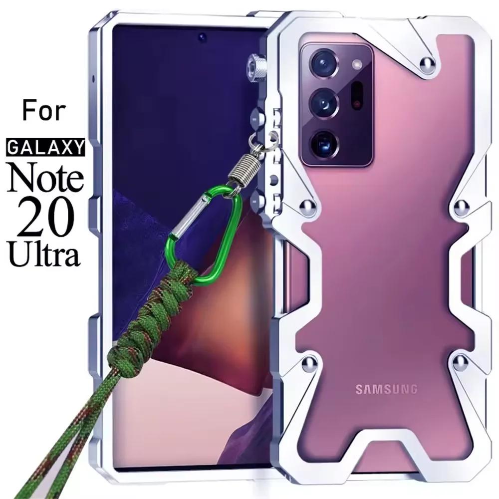 Shockproof Metal Bumper Case For Samsung Galaxy S22 S23 S25 Ultra S24 S23 S22 S21 S20 Plus Note 20 S24 Ultra Case Aluminum Cover