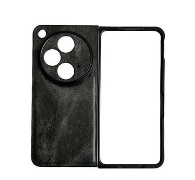 MOBILOVE Back Cover Case for OnePlus Open | Ultra Slim Premium Leather Shockproof Case with Screen and Camera Protection (Green)