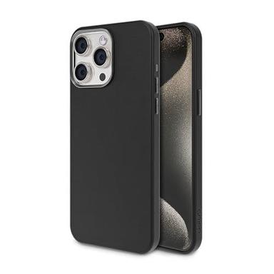 GRIPP Heritage Xtreme with Mag-Safe Case Compatible with iPhone 15 Pro Max (6.7") Premium Leatherrette Metalic Edge with Luxuriantly Smooth Texture Back Cover - Black