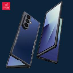 Xundd For Samsung Galaxy Z Fold 7 Case Z Fold 6 5 4 3 Airbag Shockproof Shell with Screen Protection Anti-fingerprintz 플립7