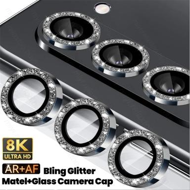 Gitter Diamond Metal Ring Camera Glass Protectors For Samsung Galaxy Z Fold7 5G Lens Cap On Sumsung Fold 7 ZFold7 Case Friendly