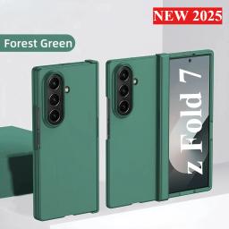 3IN1 Ultra Thin Skin Feel Fold Hard Case for 2025 Samsung Galaxy ZFold7 Z Fold 7 6 5 4 3 Matte Anti Fall PC Protector Back Cover