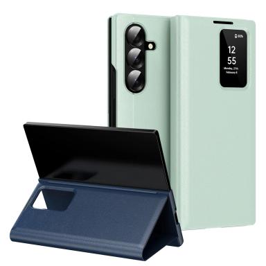No-Flip Answering Luxury Leather Credit Card Slot Holder Case For Samsung Z Fold 7 fold 7 Galaxy Z Fold 6 5 4 3 Cover