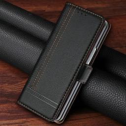 For Samsung Galaxy Z Fold 7 6 5 4 3 5G Luxury Case Magnetic Leather Book Etui Samsung Z Fold7 Case ZFold 7 Fold6 5 Phone Cover