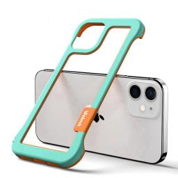 TPU Bumper Cover For iPhone 16 Pro Max 16 Plus Silicone Shockproof Frame Case for iPhone 12 13 Mini 15 Pro 15 Pro Max Cover