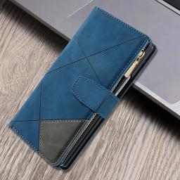 For Samsung Galaxy Z Fold 7 5G 2025 9-Card Zipper Wallet Leather Case For Galaxy Z Fold 6 5 4 3 Case Z Fold7 Luxury Cover
