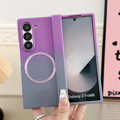 Magnetic Hinge Protection Plastic Phone Case for Samsung Galaxy Z Fold 7 6 5 4 3 Fold6 Fold5 Fold4 Fold3 5G Shockproof Cover