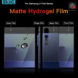 Matte Hydrogel Soft TPU Film For Samsung Galaxy Z Fold 7 6 5 4 3 2 Special 5G Inner Outer Hinge Full Body Screen Protector