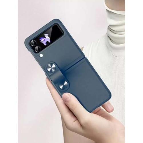 Back Cover For Samsung Galaxy Z Flip 4 / Flip4 5G Light Weight Adjustable Strap Bracket Protective Case