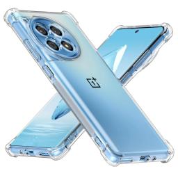 Shockproof Airbag TPU Case for OnePlus 13 13R 12 12R One Plus 11 11R 10 Pro 10T Protective Cover Capa Fundas Coque