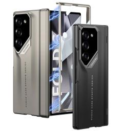 For Samsung Galaxy Z Fold 6 5 4 Magnetic Hinge Case Armor Shockproof 360 Full Screen Protector Tempered Glass Folding Cover