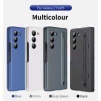 All Rounder Matte Finish Case With S Pen Holder Hinge Protector Screen Protector Cam Protector Kickstand For Galaxy Z Fold3 Fold4 Fold5 Gallery 5