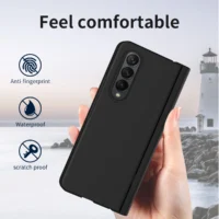 Anti Knock Glass Protector Film Cases For Samsung Galaxy Z Fold 4 5g Fold3 Fold2 Fold4 Fold 3 2 Zfold4 S Pen Holder Case Cover Featured
