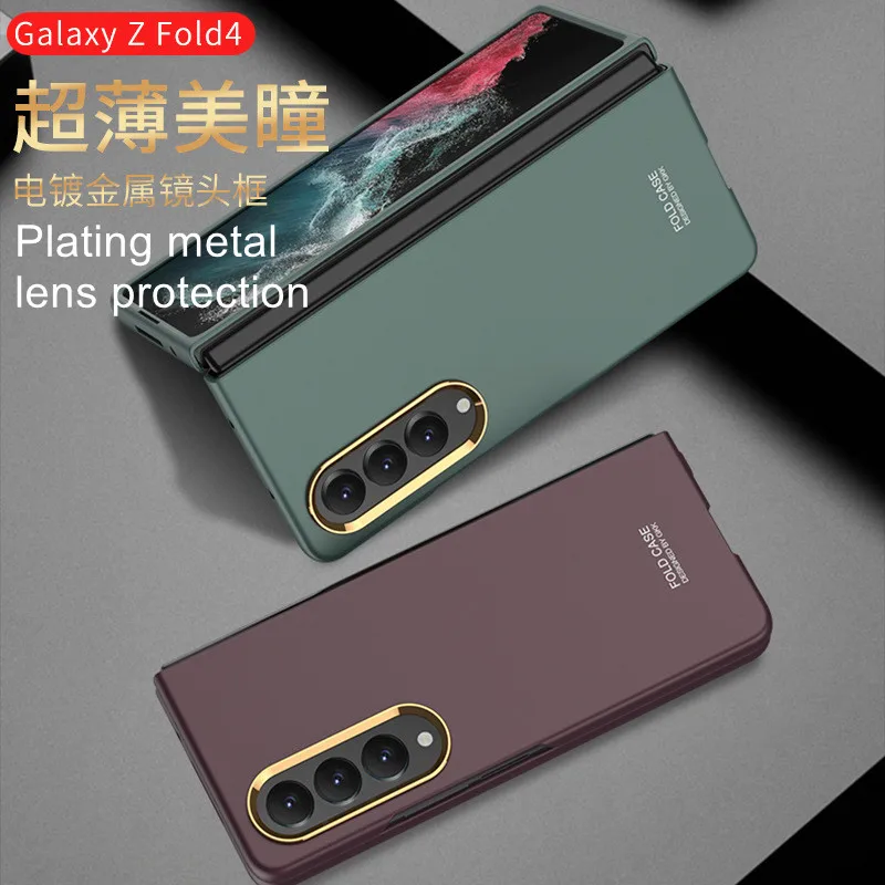Shockproof Armor Stand Case For Samsung Galaxy Z Fold 4 Funda Bracket Hard Case For Fold 4 Folding Cover Full Lens Protect Shell Gallery 2 Shockproof Armor Stand Case For Samsung Galaxy Z Fold 4 Funda Bracket Hard Case For Fold 4 Folding Cover Full Lens Protect Shell Gallery 2