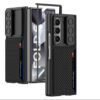 Back Cover Case For Samsung Galaxy Z Fold6 Shockproof Protective Sliding Window Wallet Case For Men & Boys