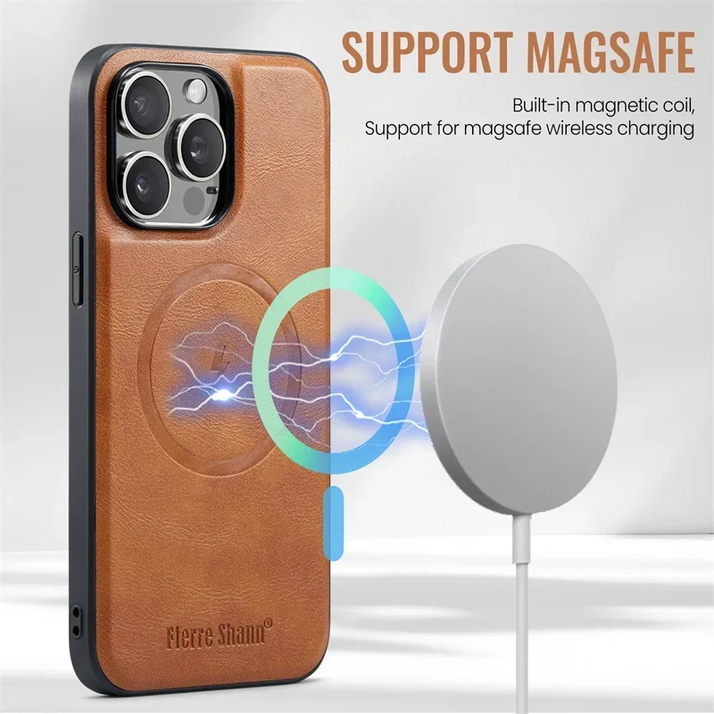 2 In 1 Magsafe Magnetic Leather Phone Case For Iphone 17 16e 16 15 14 13 12 11 Pro Max 16 Plus Wallet Card Holder Pocket Cover Gallery 3 2 In 1 Magsafe Magnetic Leather Phone Case For Iphone 17 16e 16 15 14 13 12 11 Pro Max 16 Plus Wallet Card Holder Pocket Cover Gallery 3