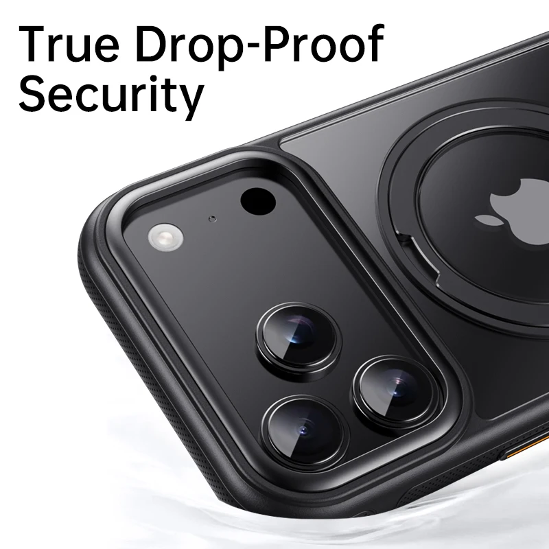 360 Mechanical Torque Sound Rotating Stand Holder Magnetic Magsafe Phone Case For Iphone 16 15 14 13 17 Pro Max Plus 17air 16e Gallery 4 360 Mechanical Torque Sound Rotating Stand Holder Magnetic Magsafe Phone Case For Iphone 16 15 14 13 17 Pro Max Plus 17air 16e Gallery 4